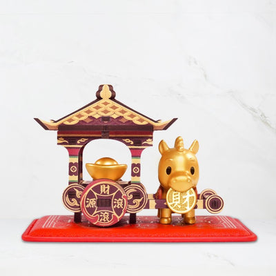 The Fortune Bringer: 2026 Year of the Horse Prosperity Figurine