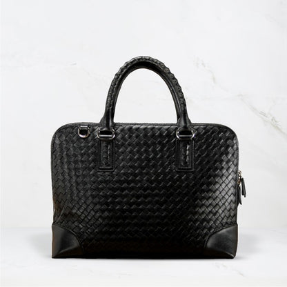 Woven Top Handle Bag