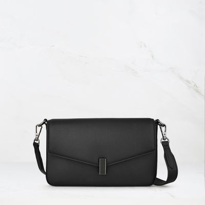 Nomi Bag - Japanese Vegan Leather in Black