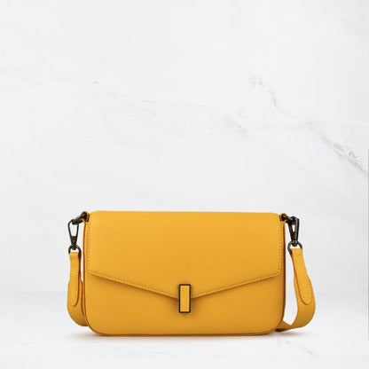 Nomi Bag - Japanese Vegan Leather in Yellow