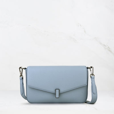 Nomi Bag - Japanese Vegan Leather in Coral Blue