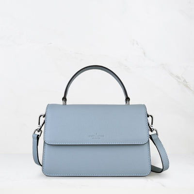 Arc Convertible Satchel - Coral Blue