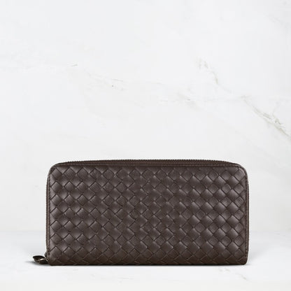 Zippy Woven Long Wallet