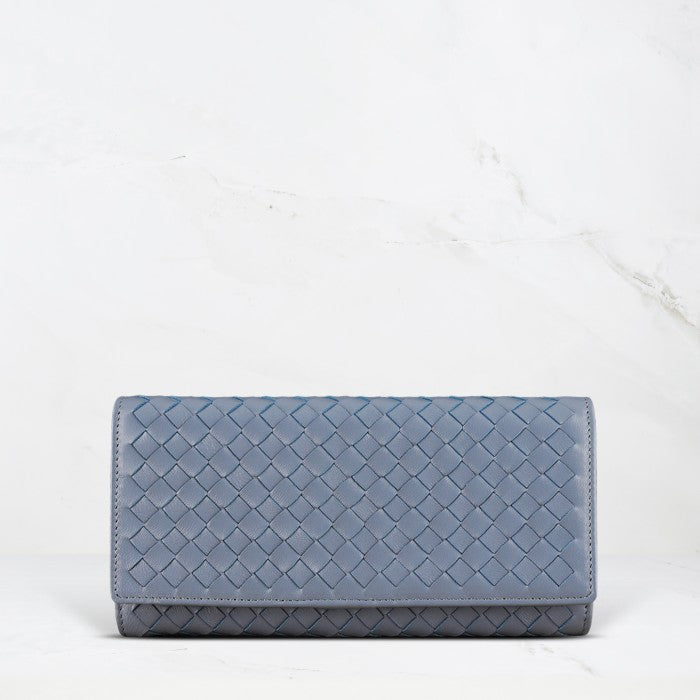 Sallas Woven Long Wallet