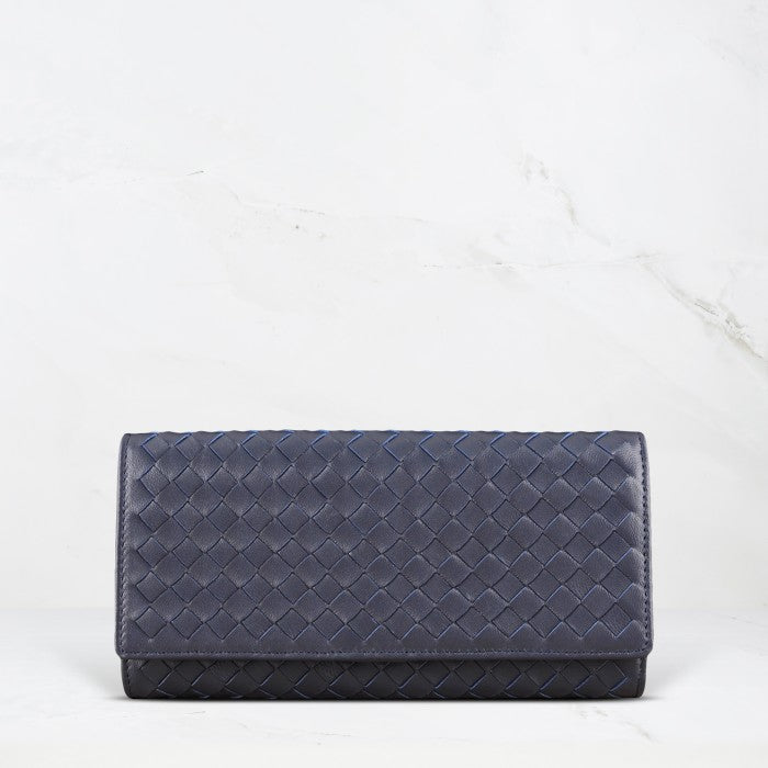 Sallas Woven Long Wallet