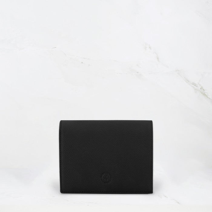 Carina Wallet v2 - Black Convertible Leather Wallet Bag