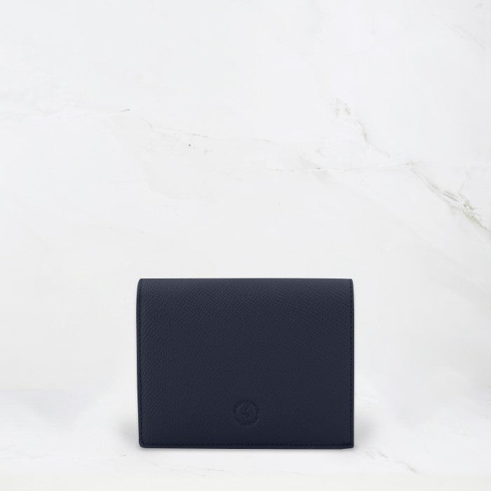 Carina Wallet v2 - Navy Blue Convertible Leather Wallet Bag