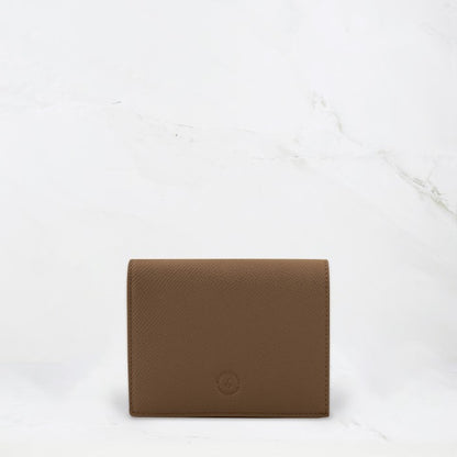 Carina Wallet v2 - Chocolate Brown Convertible Leather Wallet Bag