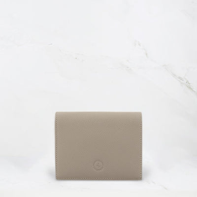Carina Wallet v2 - Elephant Gray Convertible Leather Wallet Bag