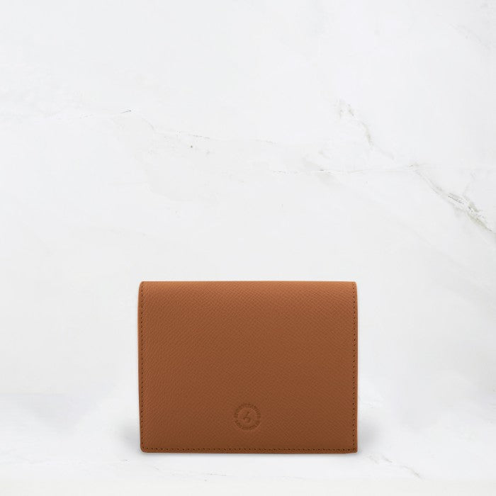Carina Wallet v2 - Caramel Brown Convertible Leather Wallet Bag