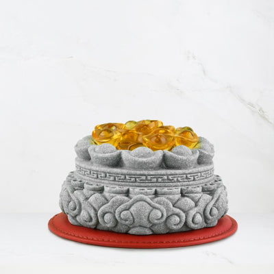Bustling Treasure-Gathering Basin for Good Feng Shui