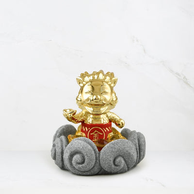 Ingot the Golden Baby Dragon + Cloud Chariot
