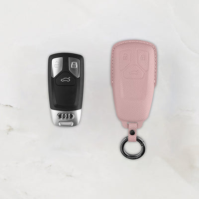 Pink Audi key cover