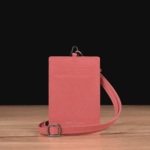 Coral Peach Saffiano