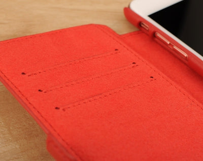 Book Style Quilted Leather Case