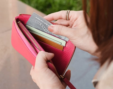 Rosa Zipper Coin Wallet