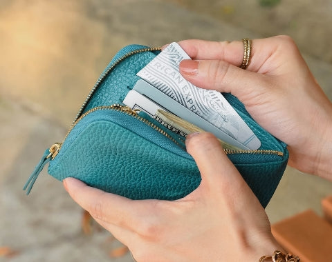 Rosa Zipper Coin Wallet