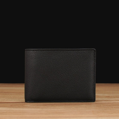 Black Italian Leather