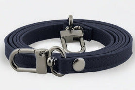 Carina Wallet v2 - Navy Blue Convertible Leather Wallet Bag
