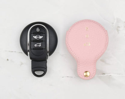 Pink Coaster Key Cover for Mini Car Key