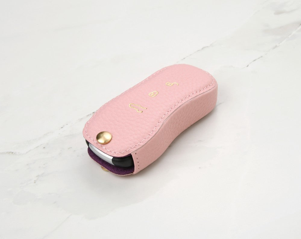 Pink Coaster Key Cover for Porsche Car Key