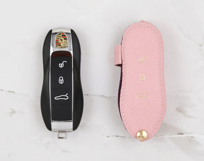 Pink Coaster Key Cover for Porsche Car Key