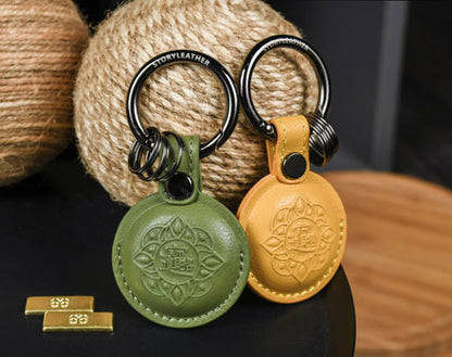 Prosperity Keychain - Matcha Green