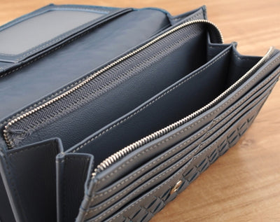 Sallas Woven Long Wallet