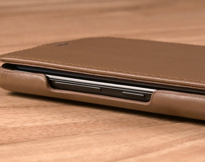 Down Flip Leather Case