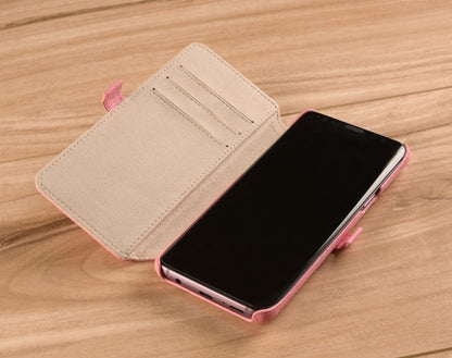 Book Style Quilted Leather Case