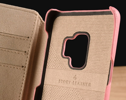 Book Style Quilted Leather Case