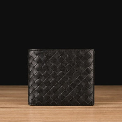 Woven Black Calfskin