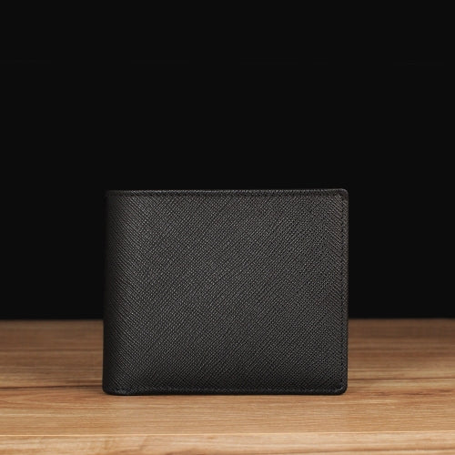 Black Saffiano Leather